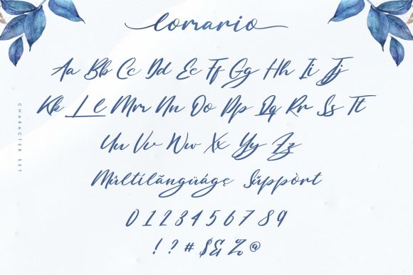 Lomario Font Poster 4