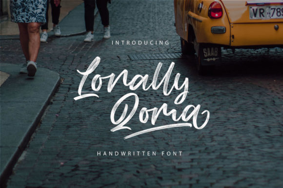 Lonally Qoma Font Poster 1