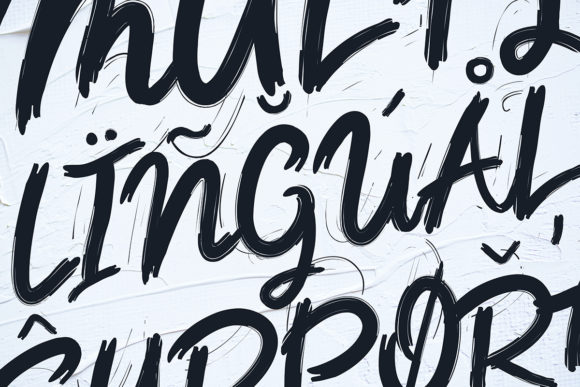 Lonely Angels Font Poster 6