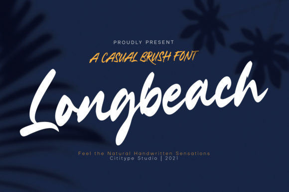 Longbeach Font Poster 1