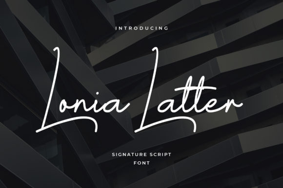Lonia Latter Font