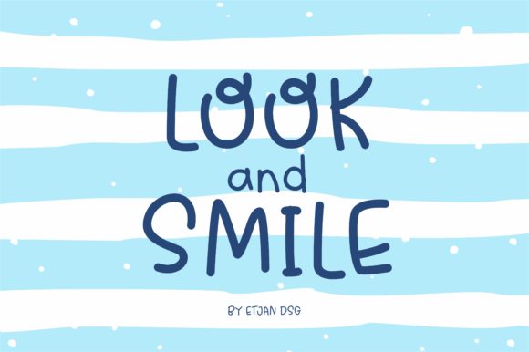 Look and Smile Font Poster 1
