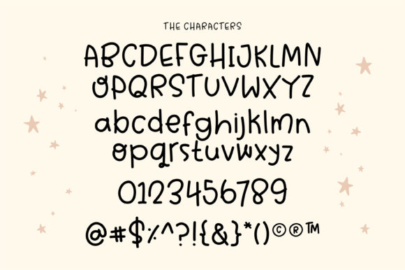 Look and Smile Font Poster 11