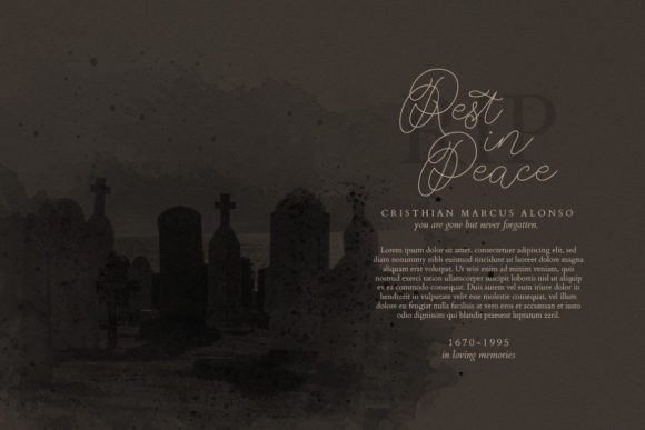 Lord of Scotland Font Poster 5