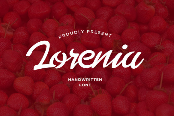 Lorenia Font Poster 1