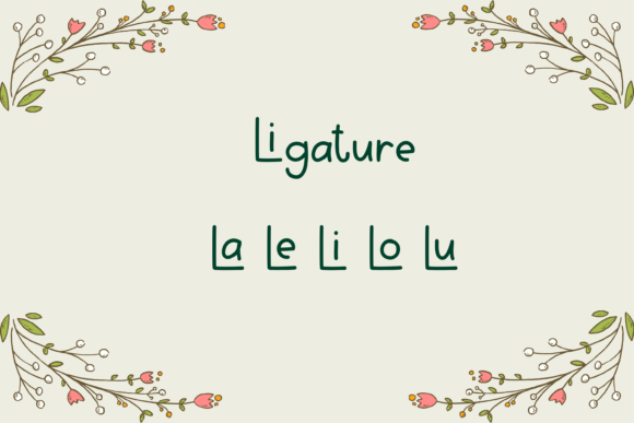Lorjuk Font Poster 5