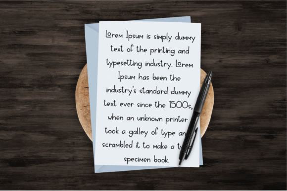Lorjuk Font Poster 7
