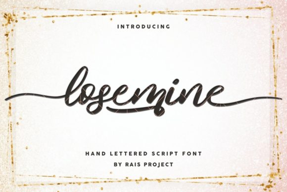 Losemine Font Poster 1