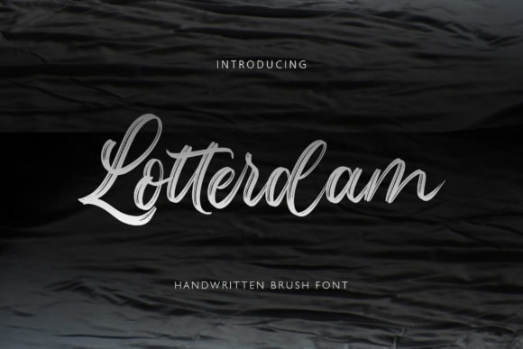 Lotterdam Font Poster 1