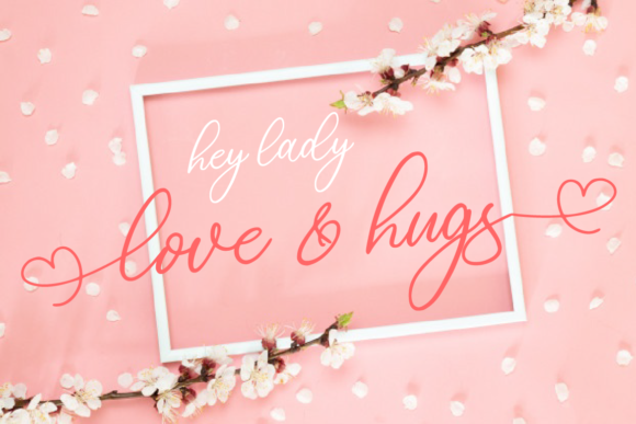 Lovadore Font Poster 2