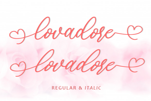 Lovadore Font Poster 6