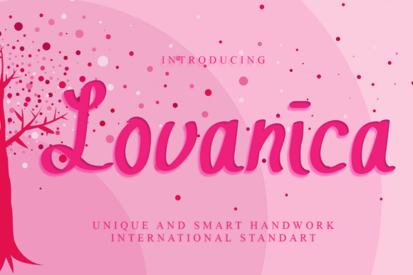 Lovanica Font Poster 1