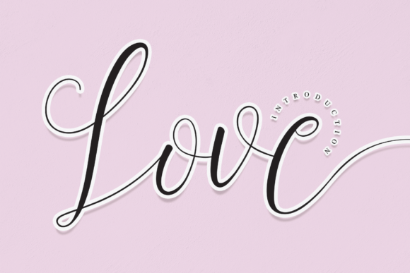 Love Font Poster 1