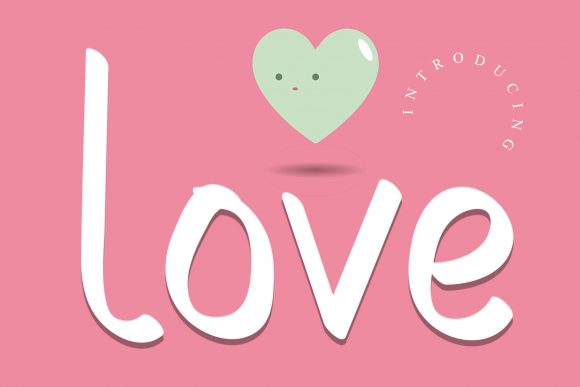 Love Font Poster 1