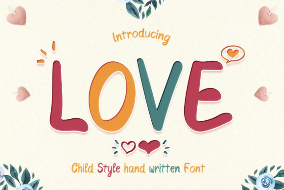 Love Font Poster 1