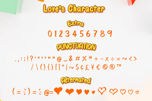 Love Font Poster 3