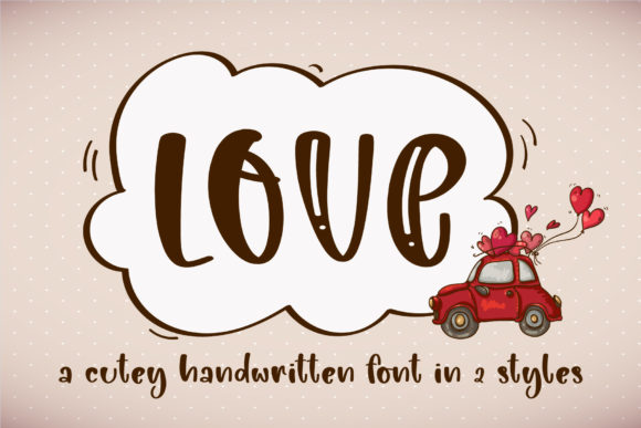 Love Font Poster 1