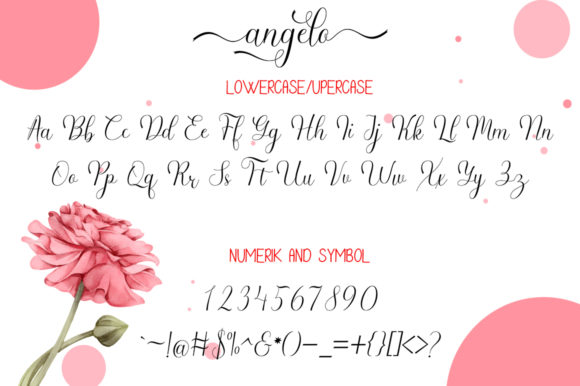 Love Angelo Font Poster 5