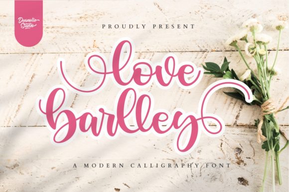 Love Barlley Font Poster 1