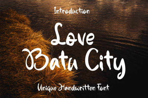 Love Batu City Font