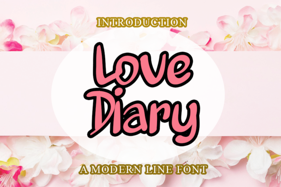 Love Diary Font Poster 1