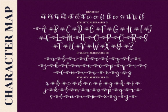 Love Erlia Font Poster 3