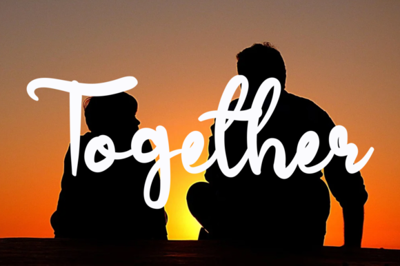 Love Family Font Poster 3
