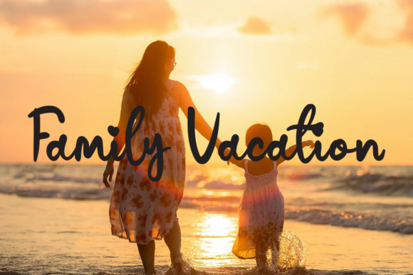 Love Family Font Poster 4