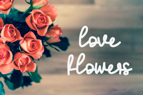 Love Family Font Poster 2