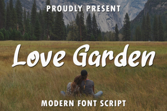 Love Garden Font Poster 1