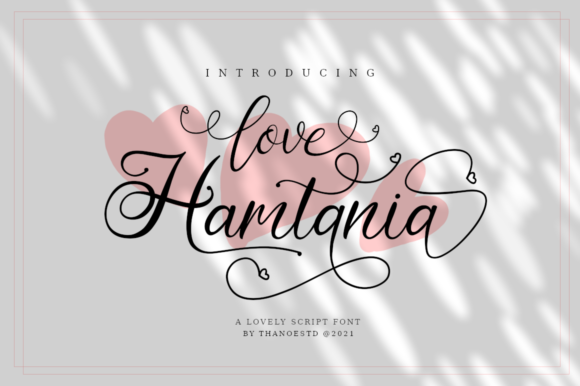 Love Hamtania Font