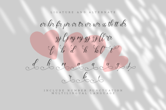 Love Hamtania Font Poster 3