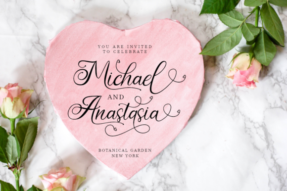 Love Hamtania Font Poster 5