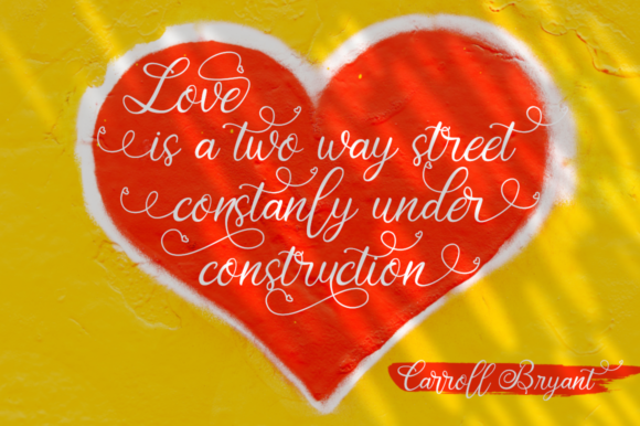 Love Hamtania Font Poster 6
