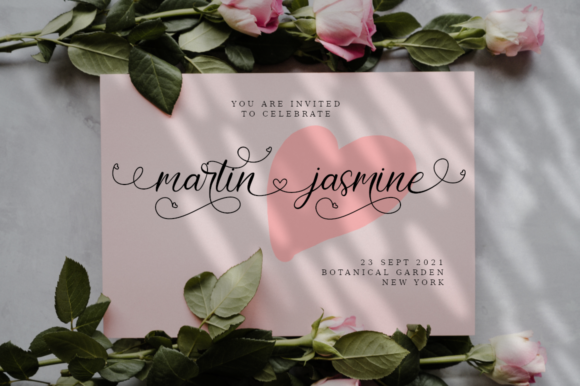 Love Hamtania Font Poster 9