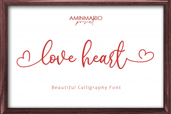 Love Heart Font