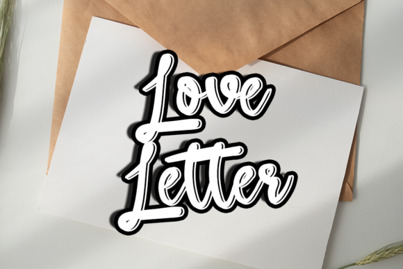Love Heaven Font Poster 2