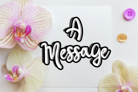 Love Heaven Font Poster 3