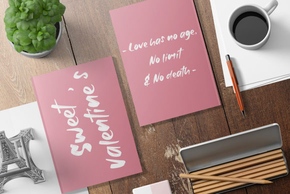 Love Hurt Font Poster 6
