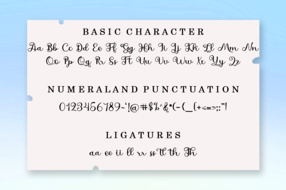 Love Julia Font Poster 6