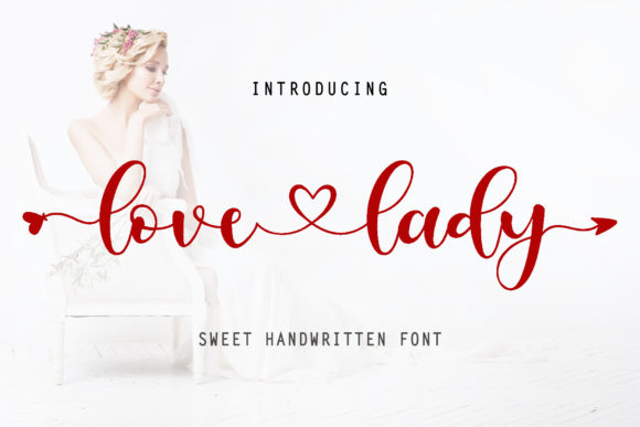 Love Lady Font Poster 1