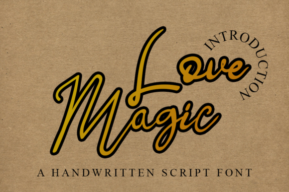 Love Magic Font Poster 1