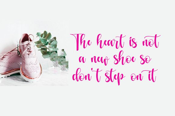 Love Moment Font Poster 4