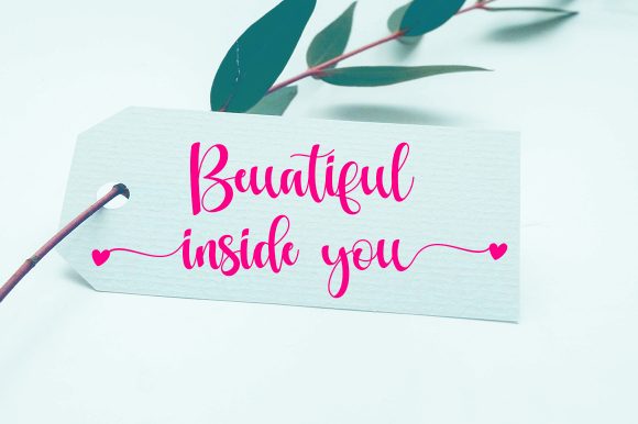 Love Moment Font Poster 5