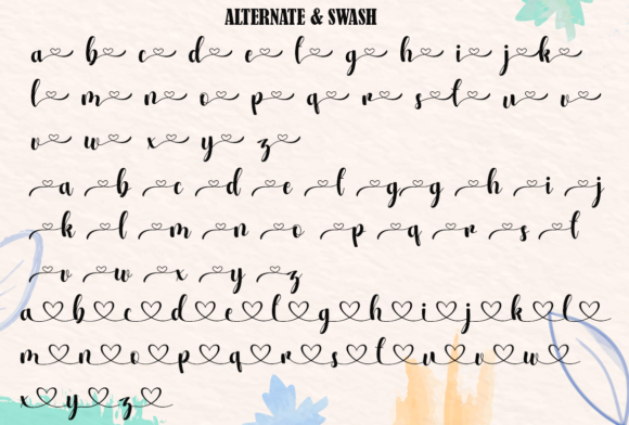 Love Money Font Poster 9