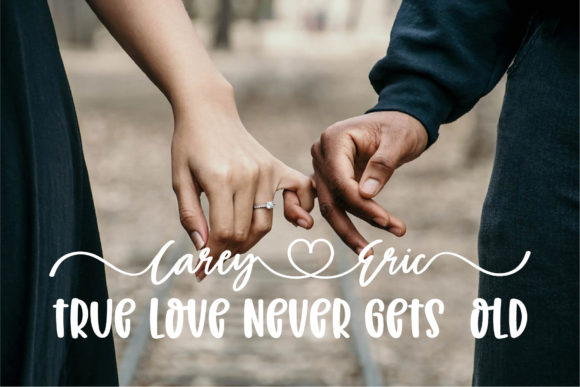 Love Nurse Font Poster 13