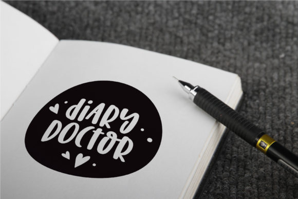 Love Nurse Font Poster 14