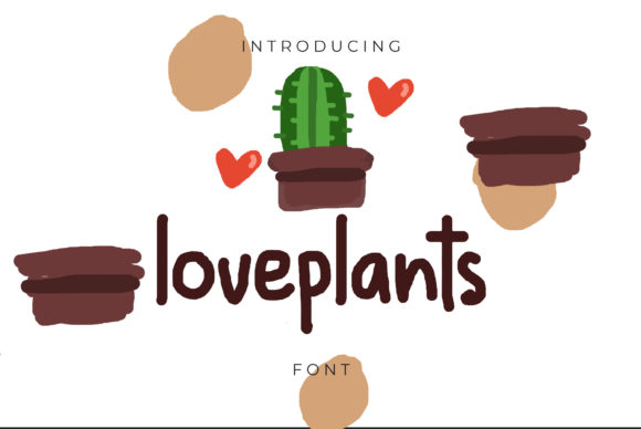 Love Plants Font