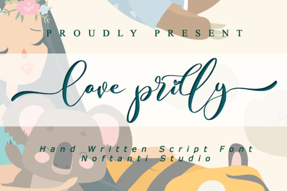Love Prilly Font Poster 1