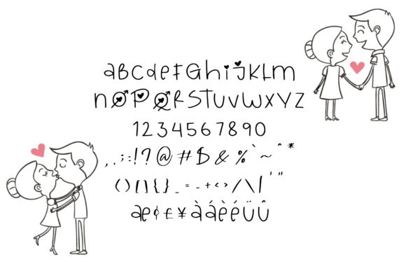 Love Queen Font Poster 3